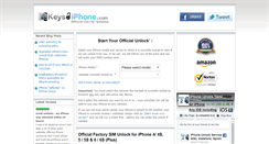 Desktop Screenshot of keys2iphone.com